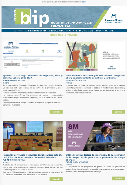 BIP marzo 2025